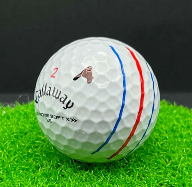 100 Chrome Soft X LS - Triple Track White 5A Grade Free Shipping