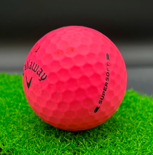 2 Dozen New Supersoft Matte Pink ( These are new balls