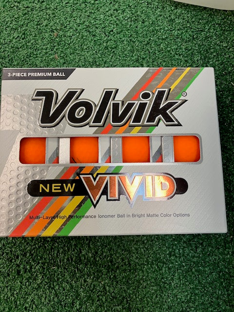 1 Dozen Vivid Orange (NEW Balls)