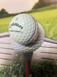 3 Dozen Chrome Soft - Triple Track white