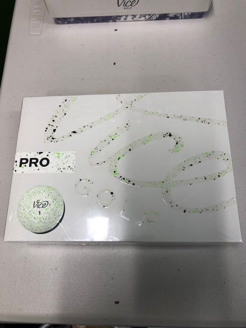 1 Dozen New Vice Pro Lime Drip ( These are new balls )
