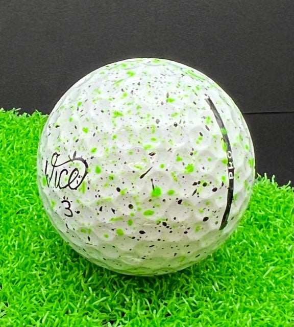 1 Dozen New Vice Pro Lime Drip ( These are new balls )