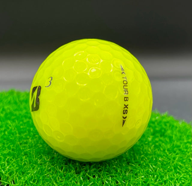 Used Golf Balls | Tour B XS Yellow for High Visibility and Performance
