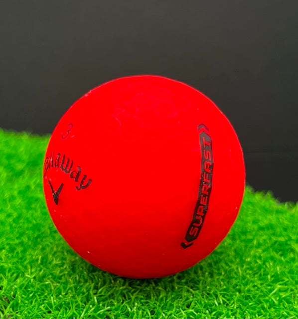 15 Pack Superfast Red Matte Balls ( NEW )