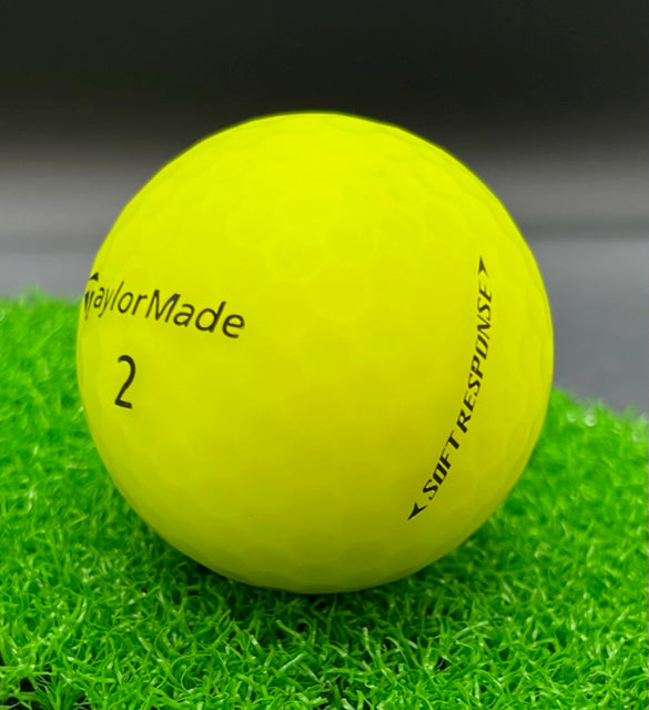 Stripe Test 24 Oder 48 TaylorMade TOUR RESPONSE Golfbälle – Gelbe Perle, A-Grade, Gebraucht, Inkl. Porto Gelbe Golfbälle A-Grade