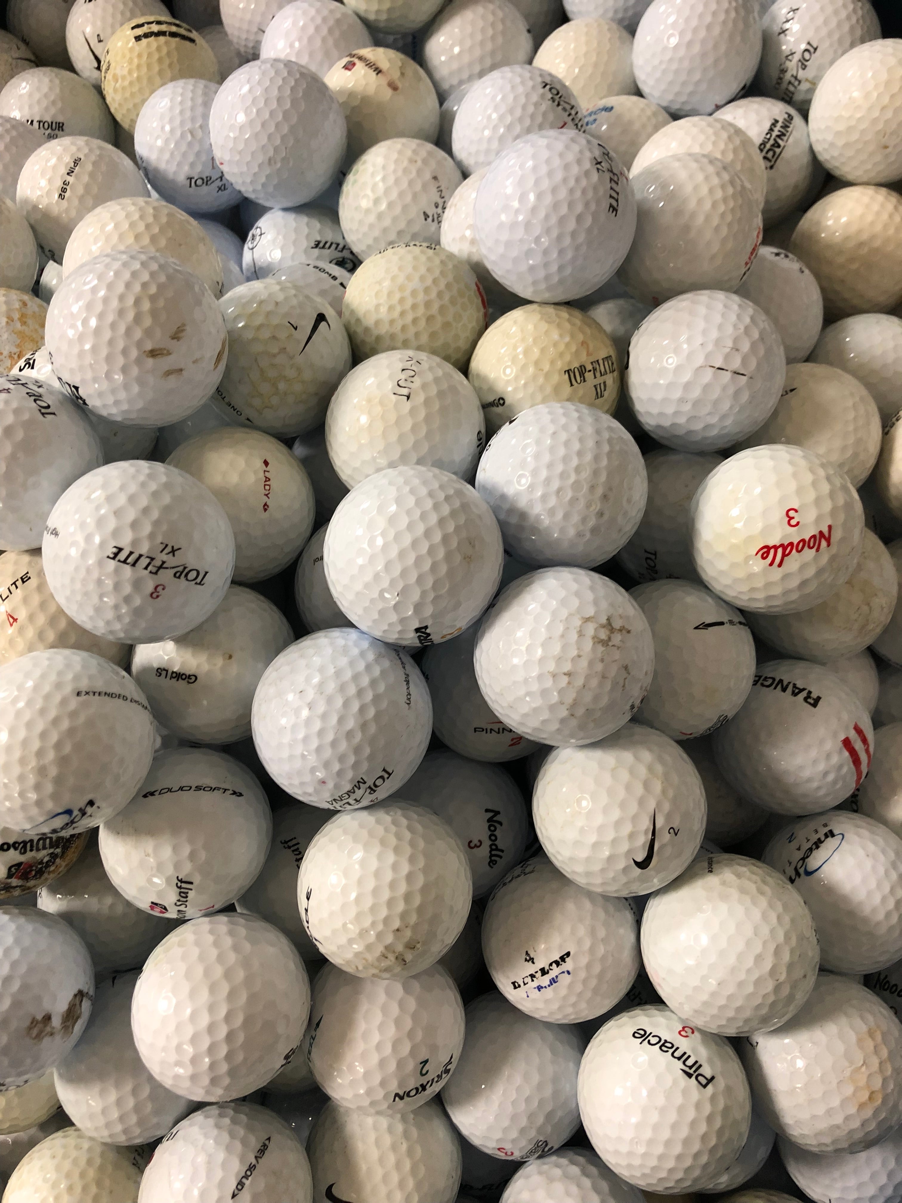 100 Grade 4A Mix Golf Balls