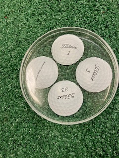 2 Titleist Pro V1 Golf Ball Coasters