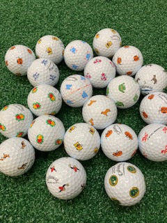 2 Dozen Chrome Tour  5A  Picture balls