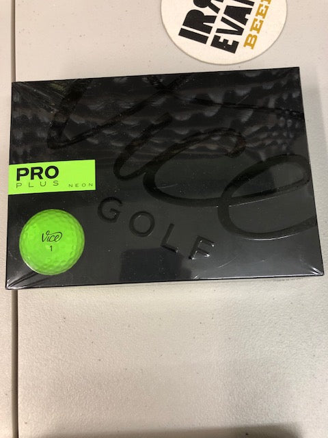 1 Dozen Vice Pro Plus Green ( NEW ) Balls