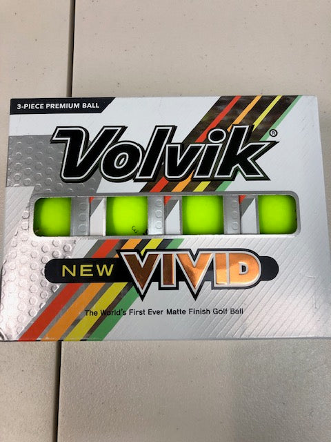 1 Dozen Vivid Green  (NEW Balls)