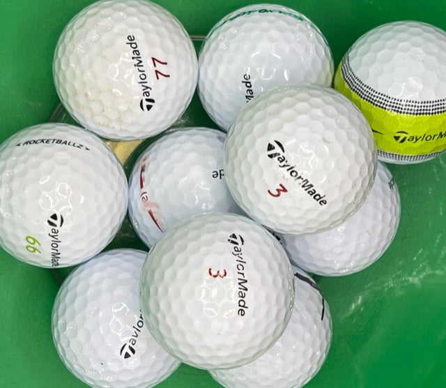 100 Balls Taylormade Mix White 5A Grade Free Shipping