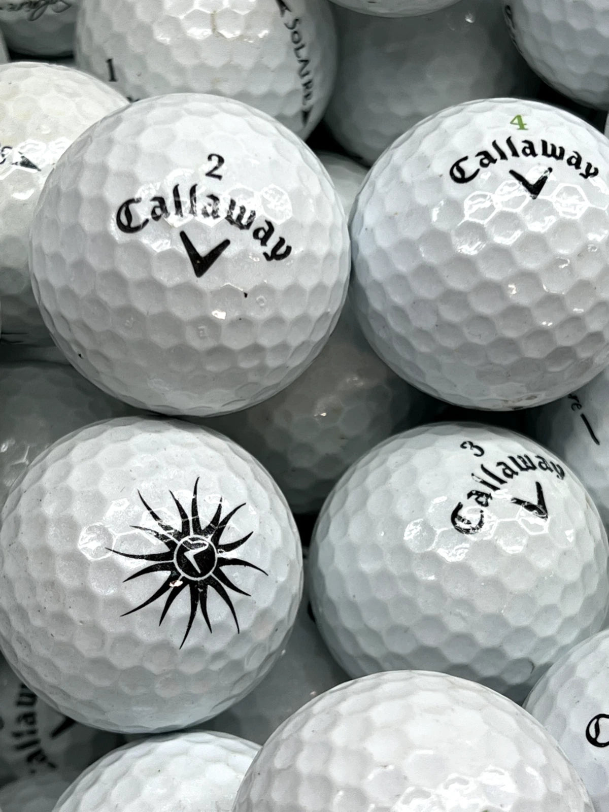 4 Dozen Callaway Solaire White Free Shipping
