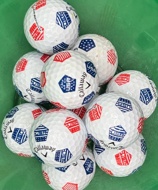 3 Dozen Truvis Red, White & Blue Mix 5A Grade Free Shipping