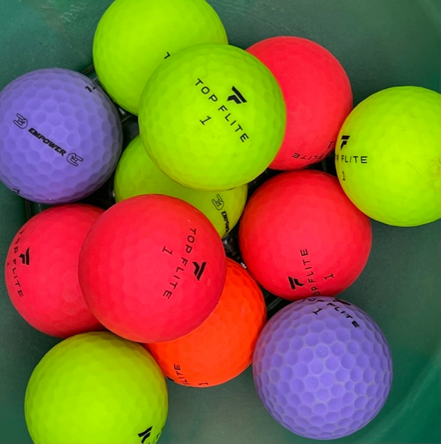 2 Dozen Top Flite Color Mix - Empower Matte 5A Grade